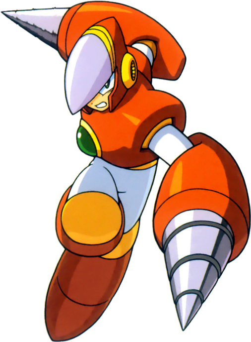 Quick Man, Wood Man Mm3 - Mega Man Crash Man (533x717)