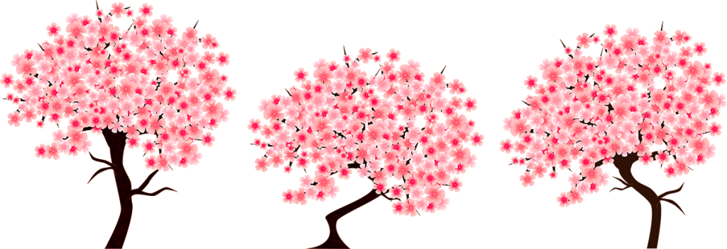 It Was First Used To Describe Nature, Like Small Animals - Cherry Blossom (1024x352)
