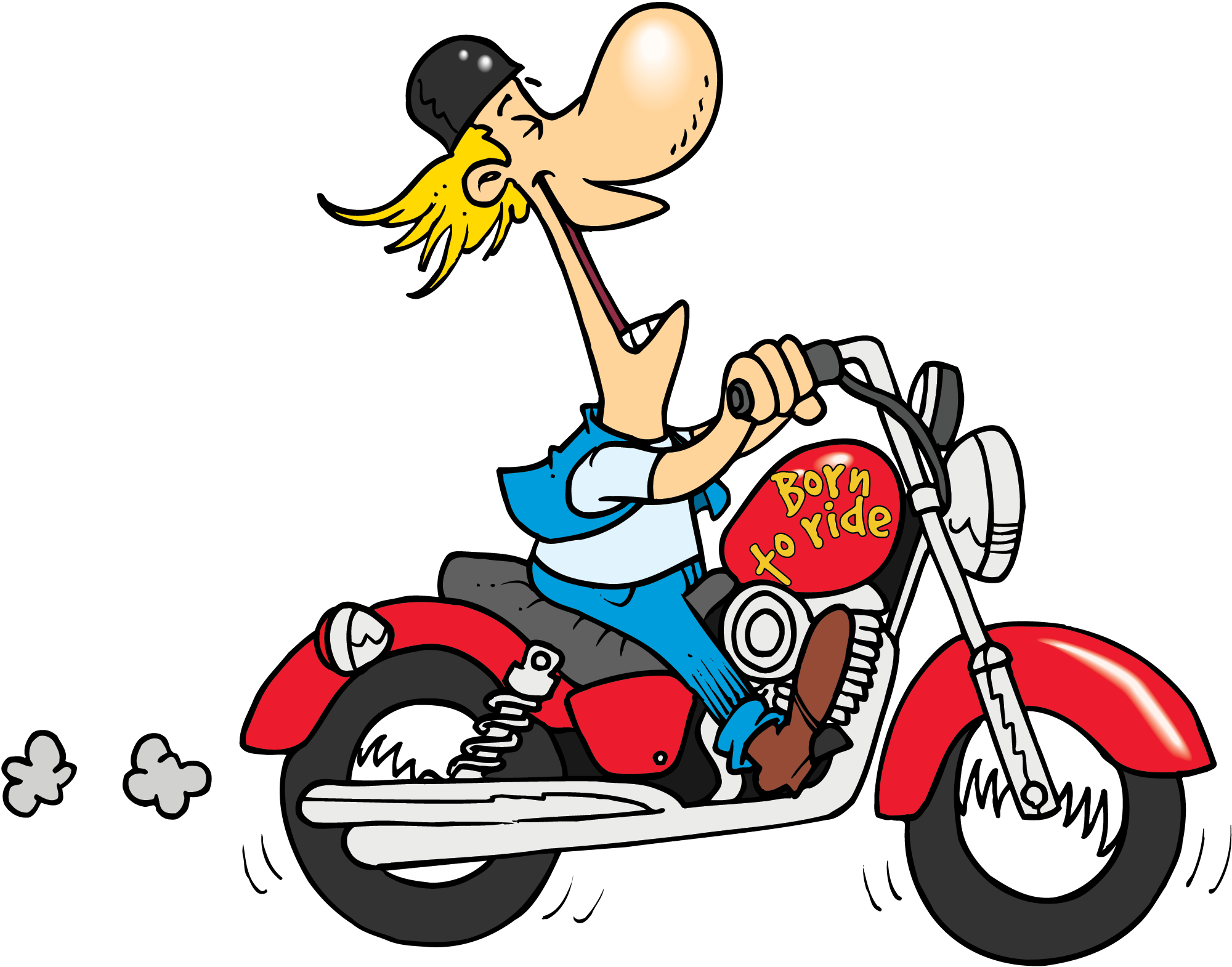 Motorcycle Cartoon Harley-davidson Drawing Clip Art - Cartoon Motorcycle (2000x1570)