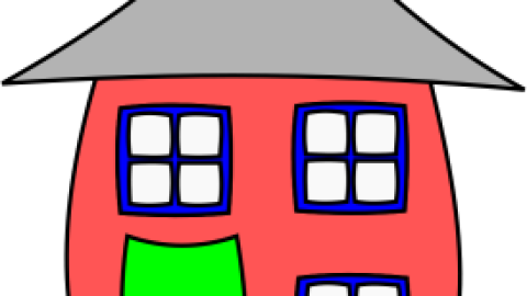 Keep Home Safe To Lower Your Cancer Risk - Simple Cartoon House (480x270)