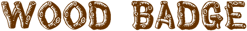 What Is Wood Badge - Wood Badge Patrol Patches (817x155)