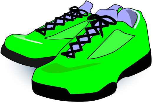 Cartoon Shoes Clip Art - Shoes Clip Art (600x348)