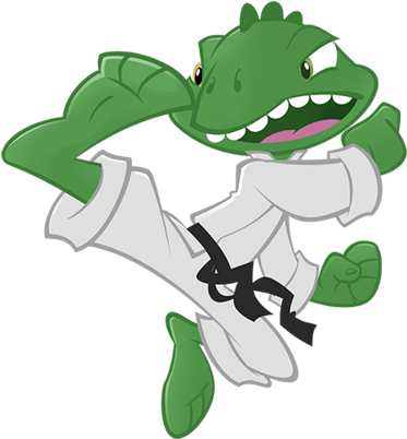 Latest Videos - Karate Lizard Cartoon (398x445)
