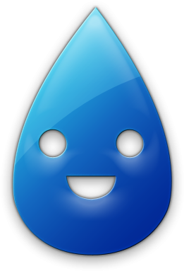Awesome Rain Drops Clipart Raindrop Clipart Best Clipart - Rain Drop With Face (420x420)