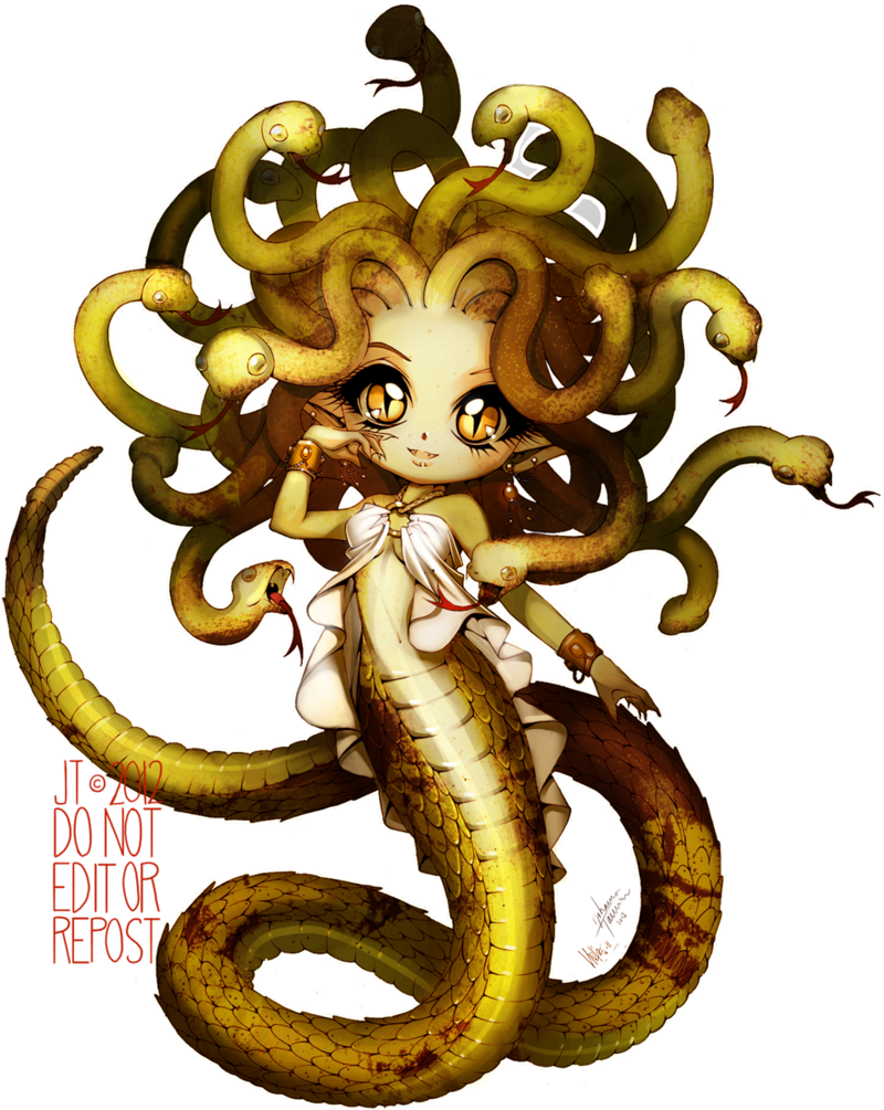 Medusa Perseus Greek Mythology Poseidon Gorgon - Medusa Greek Mythology Anime (800x1005)