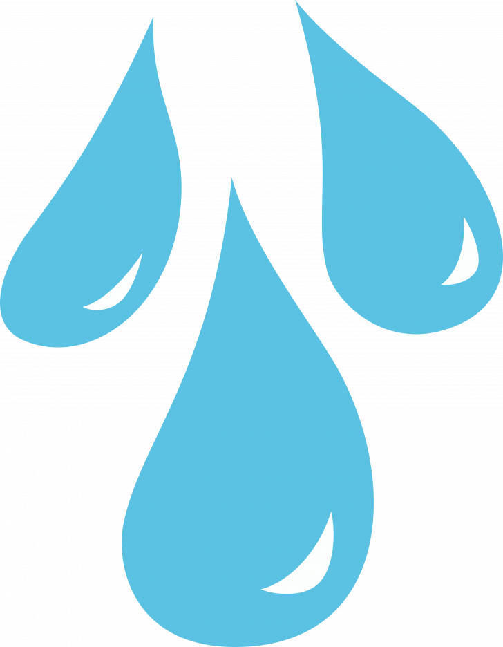 Raindrop Cliparts Zone Clip Art Small Template Printable - Clip Art Rain Drops (728x936)