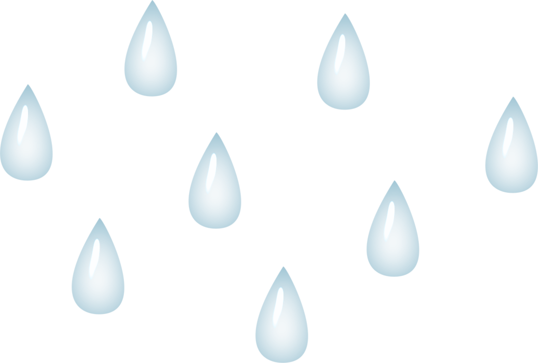Rain Drop Clip Art - Rain Drops Clipart (1076x725)
