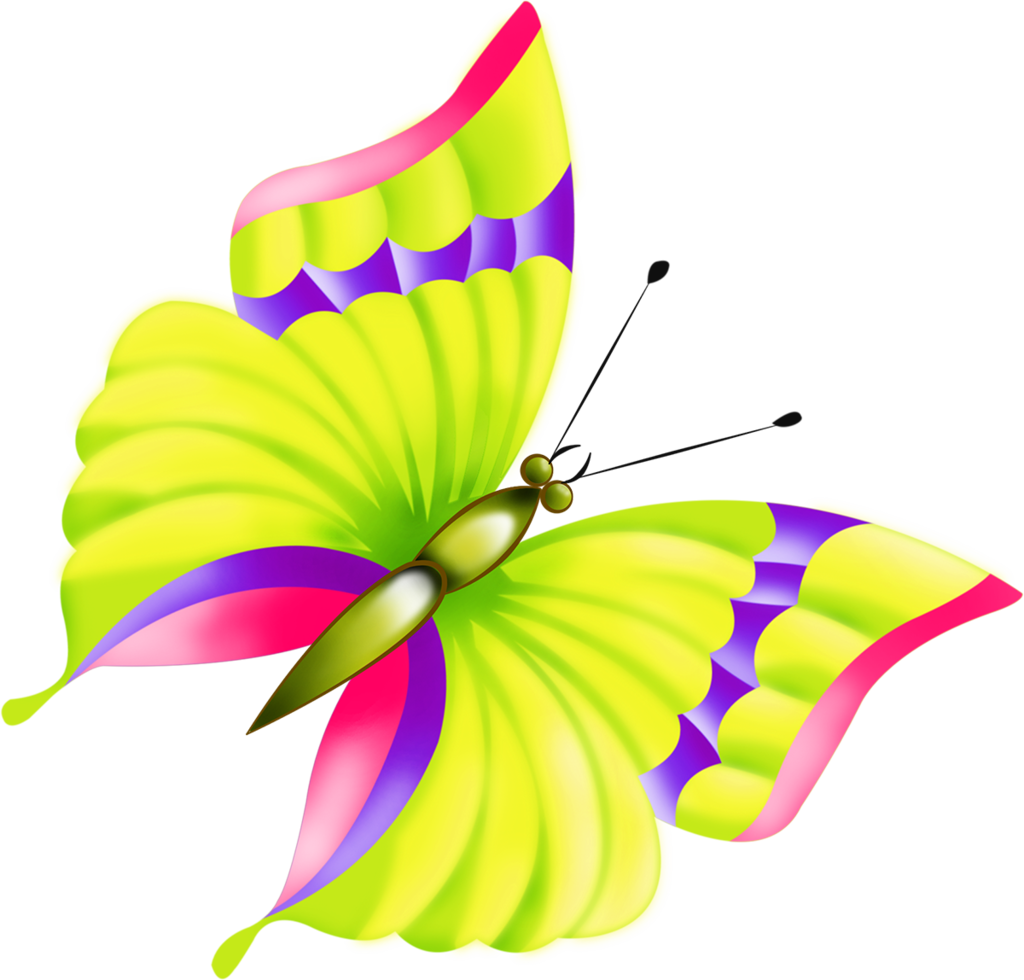 Borboletas & Joaninhas E - Png Uzantılı Resim (1024x980)