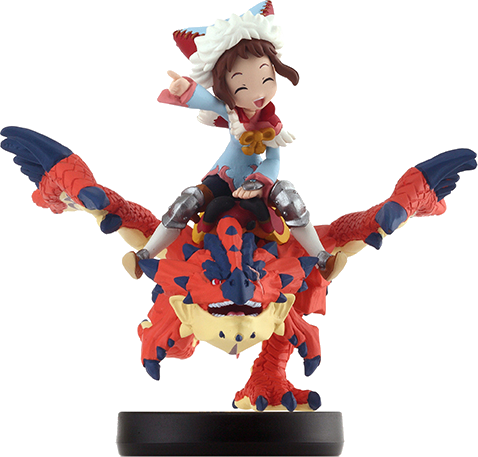 Simple 3ds Max Reference Image One Eyed Rathalos And - One-eyed Rathalos And Rider (female) - Monster Hunter (478x457)