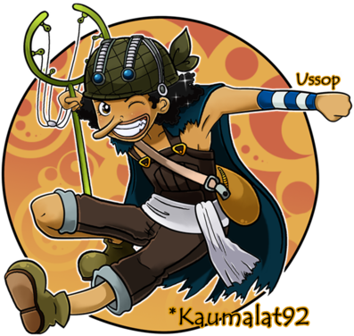 One Piece Wallpaper With Anime Called ˚usopp☠ ˚ - Cartoon (500x434)