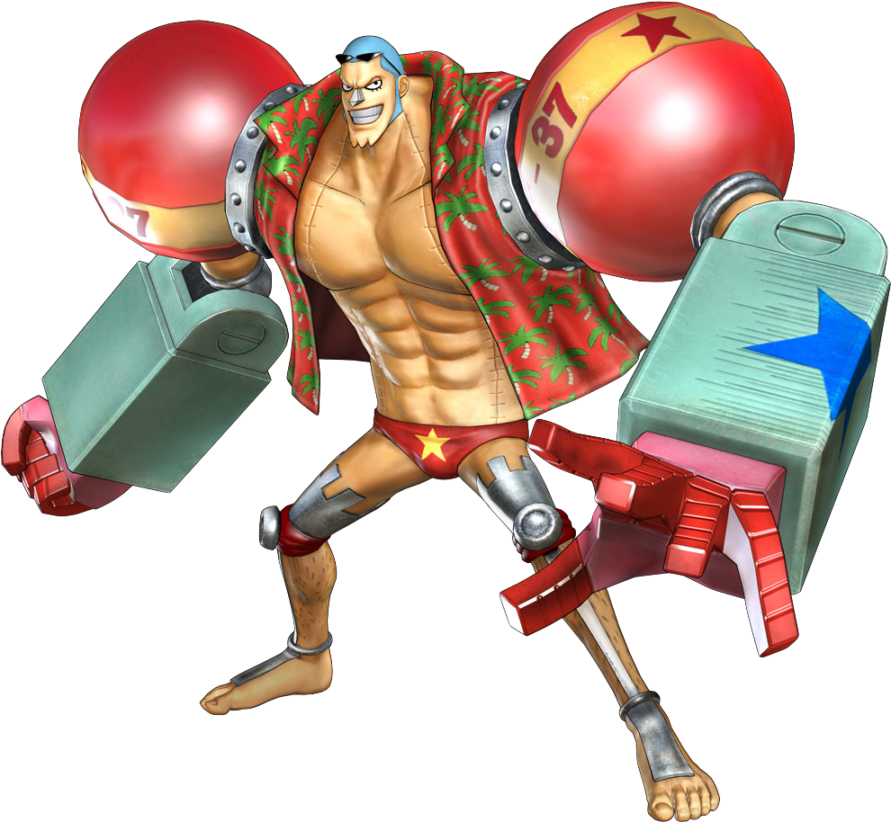 One Piece Pirate Warriors 2 Franky - One Piece Pirate Warriors 2 Franky (1000x1000)