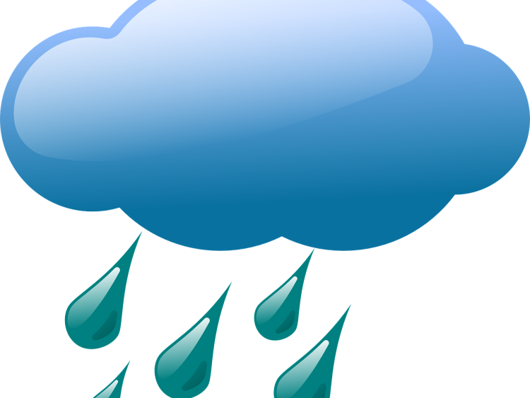 Conditions To Dip Below Freezing Tonight As Rain Persists - Weather Symbols Rain (750x563)
