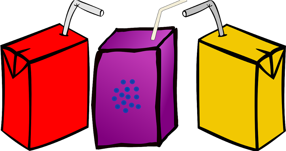 Juice Box Coloring Page (1000x523)