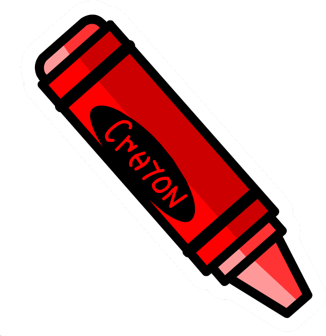 40, August 27, 2010 - Clip Art Red Crayon (663x661)
