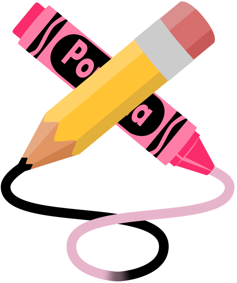 Crayon Dreams Cutie Mark [request] By Lahirien - Imagen De Crayolas Animadas (900x1073)