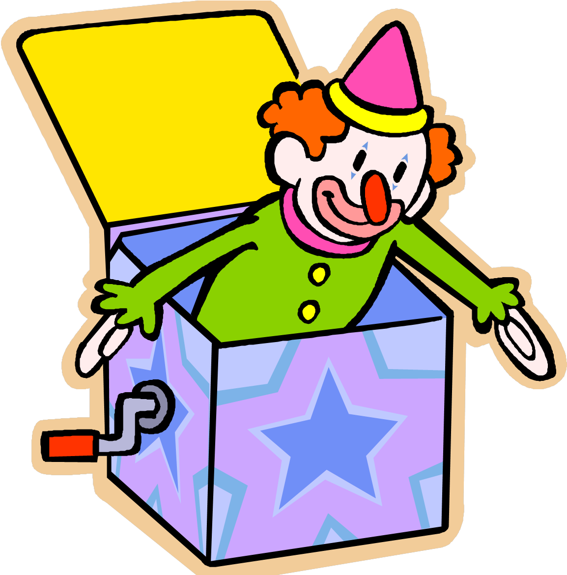 Jack In The Box - Jack In The Box Toy Clip Art (1169x1169)