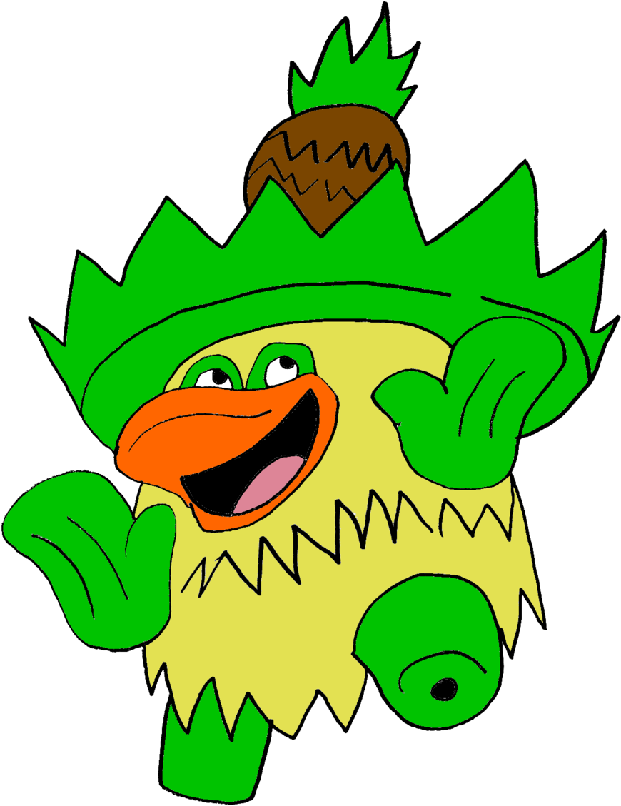 The Dancing Pineapple By Silverkazeninja - Dancing Pineapple * Png (1024x1310)