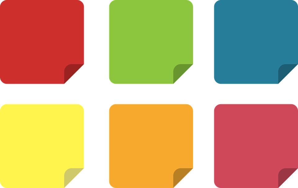 Free Photo Set Icons Office Icon Post It Yellow Sticky - Post It Note Icon (960x606)