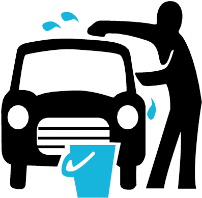 Asbury Automotive Group - Art Print: Pop Ink - Csa Images' Person Washing Car, (400x400)