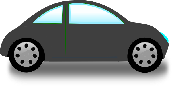 Gray Car Clipart - Purple Car Clip Art (600x300)