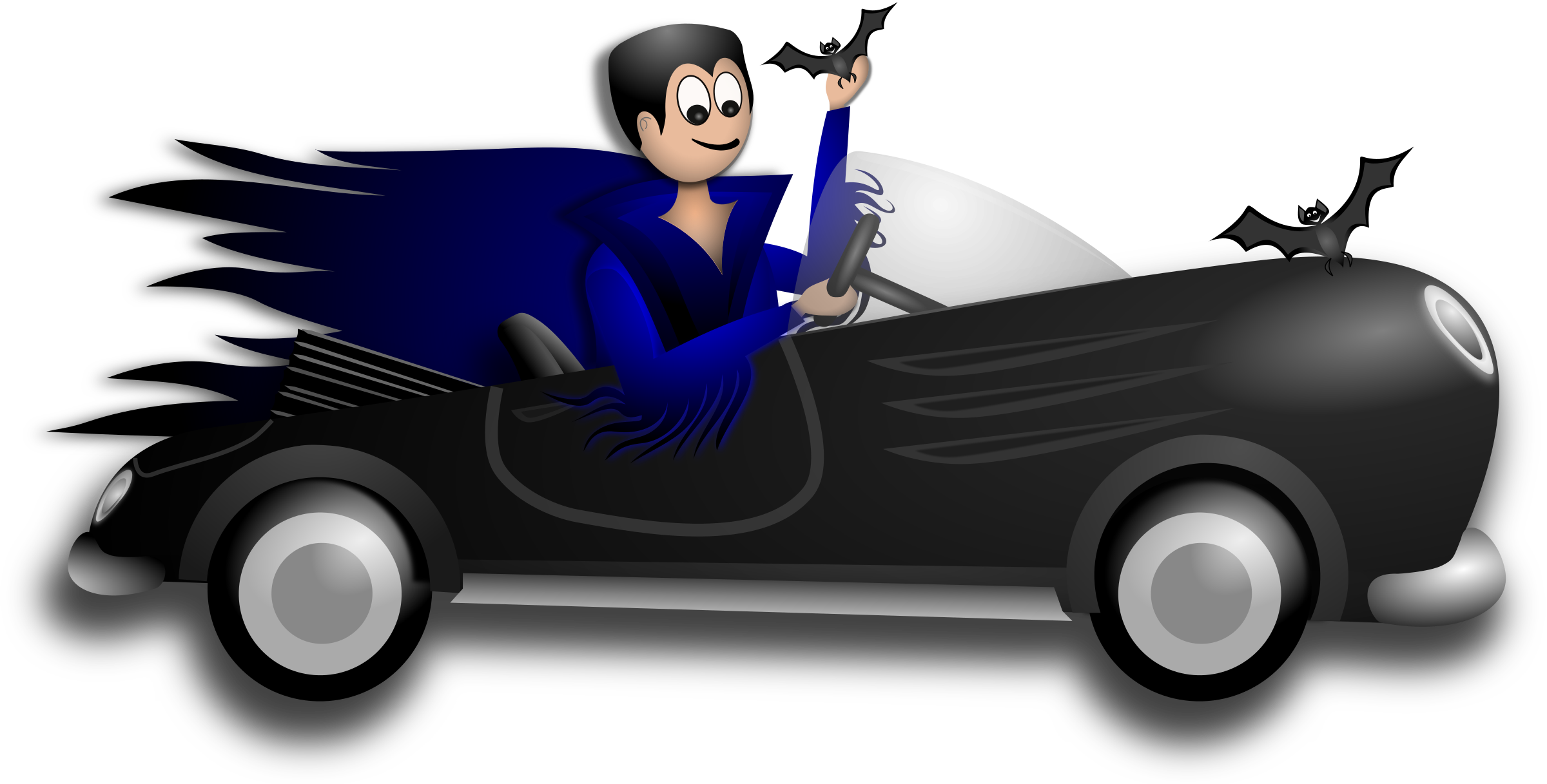 This Free Icons Png Design Of Little Dracula Driver - This Free Icons Png Design Of Little Dracula Driver (2400x1217)