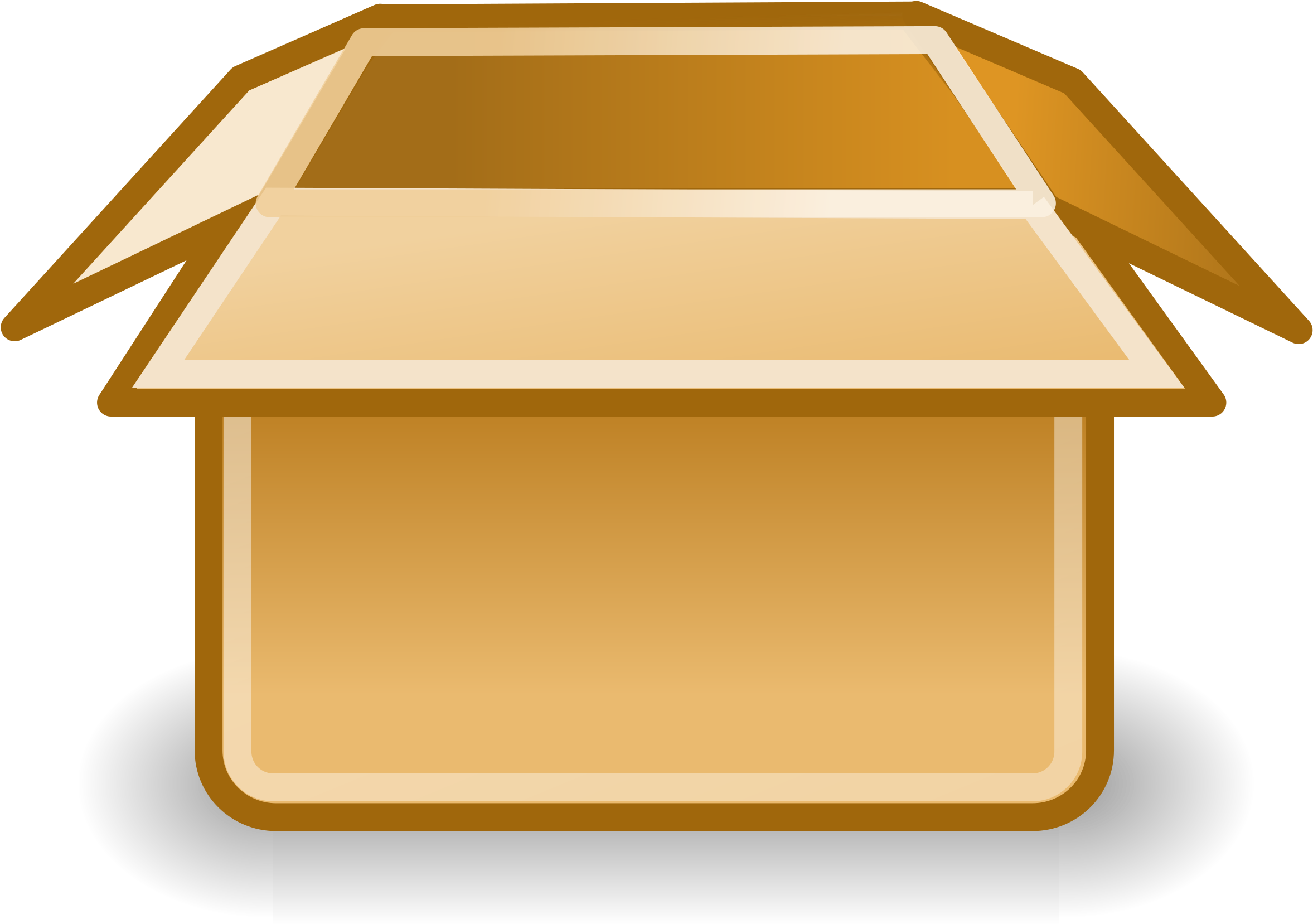 Best Of Cardboard Box Clip Art Medium Size - Package Vector (2400x2400)