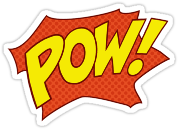 Pow By Chris Wahl - Pow Sticker (375x360)