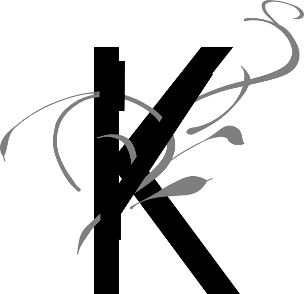 Png Letter K (600x579)