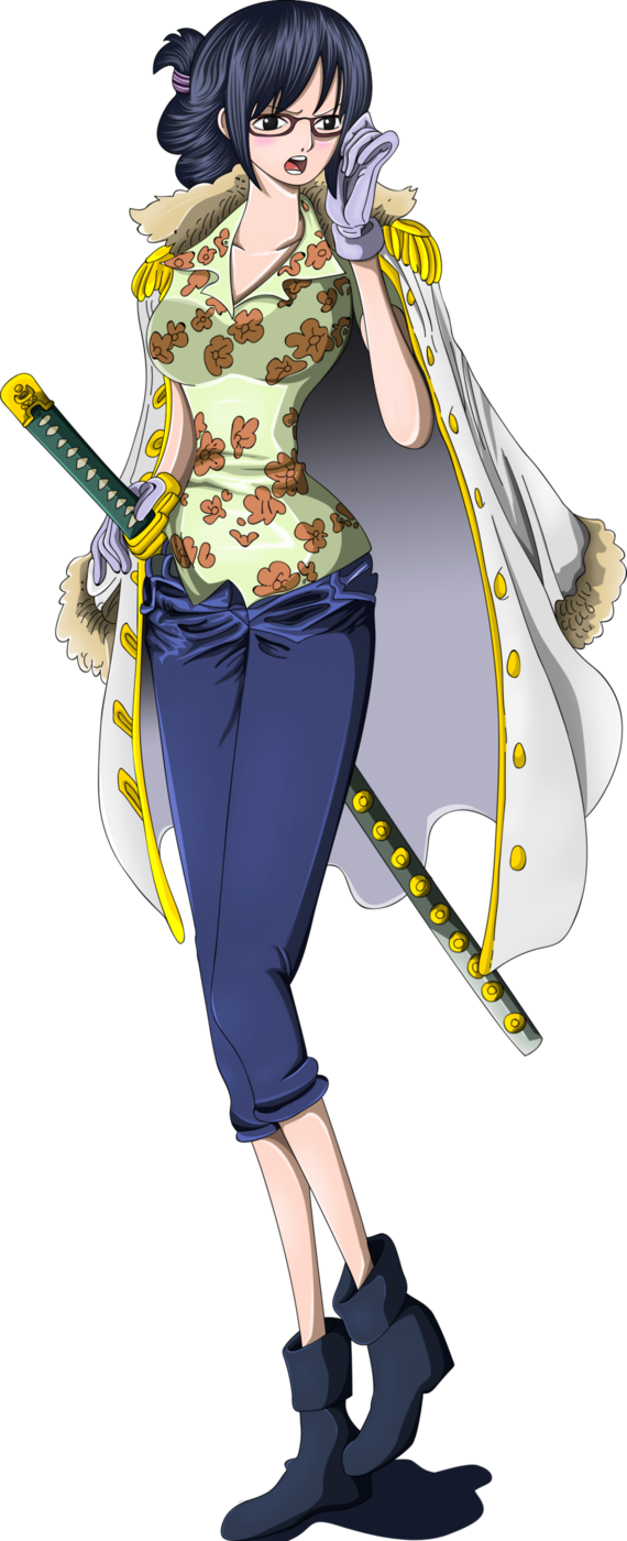One Piece 652 Tashigi 2y By Xiao777-d4m9hon - One Piece Tashigi Png (570x1400)