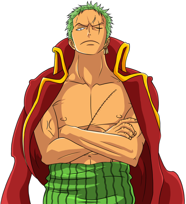 Image One Piece Zoro New World Render - One Piece Pirate Hunter (894x894)