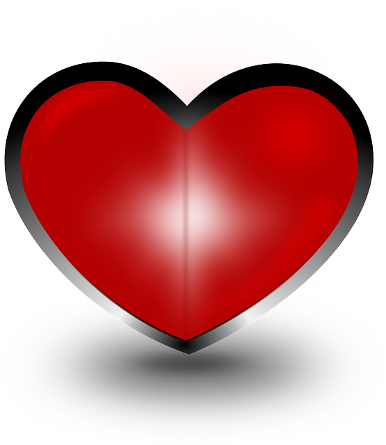 Love, Valentine, Romantic, Romance, 3d, Shadow - Imagens De Coração Romântico (555x640)