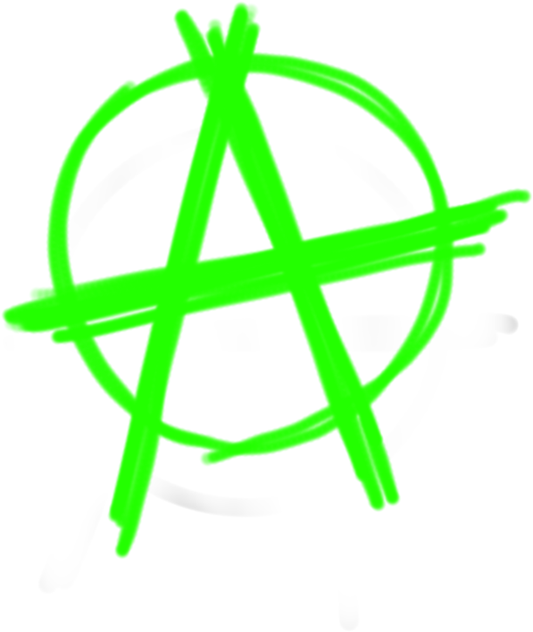 Leaf Line Clip Art - Anarchy (707x1131)