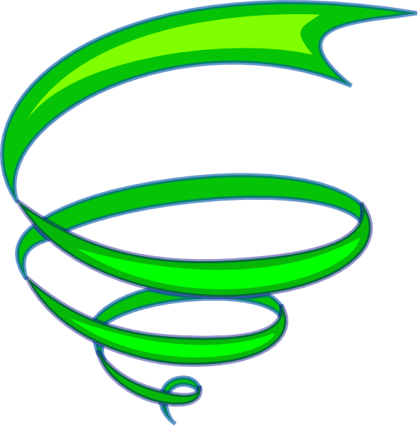 Spiral Clip Art At Clker - 3d Spiral Clipart (588x597)