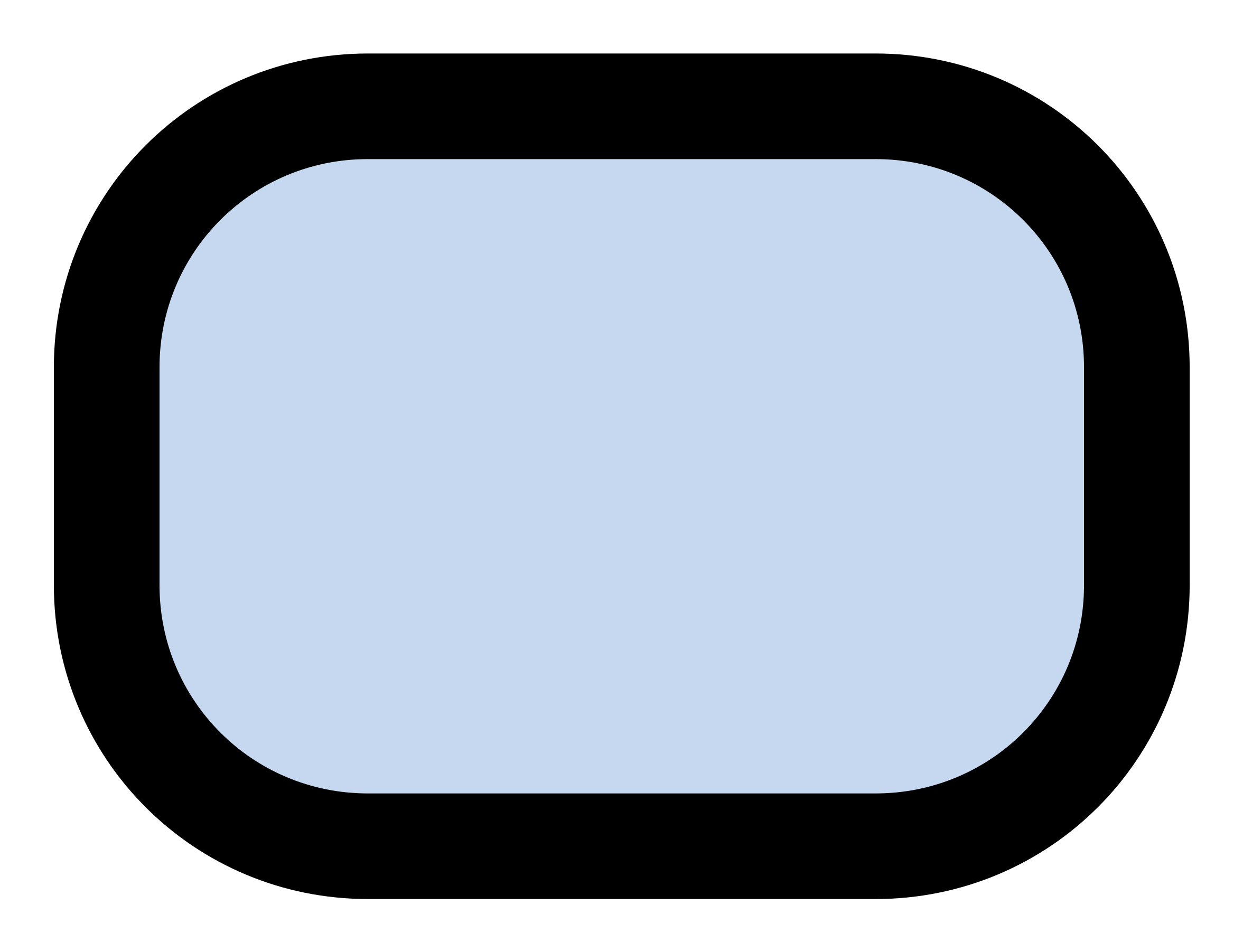 Clipart - Curved Rectangle Clipart (2400x2400)