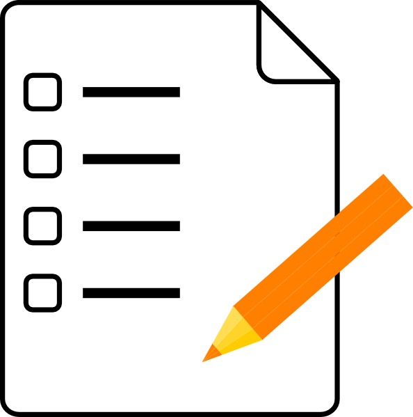 Paper Clipart Quiz Clip Art (594x599) Png Clipart Download