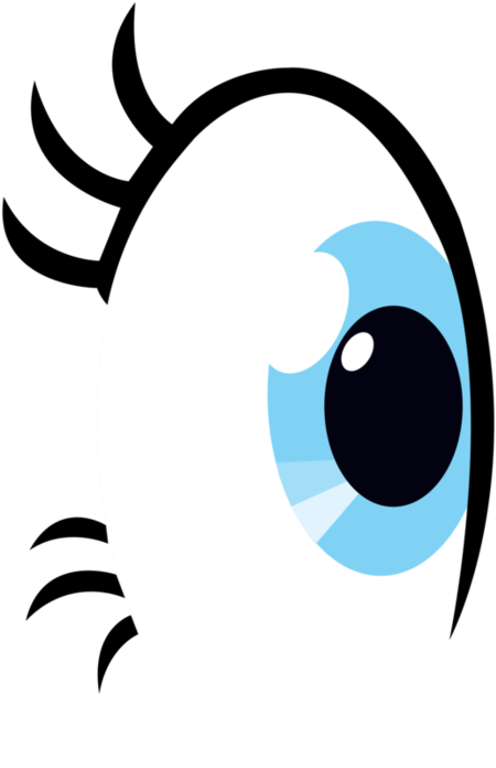 Pinkie Pie Eye Vector By Startrashbin - Pinkie Pie Eye (564x715)