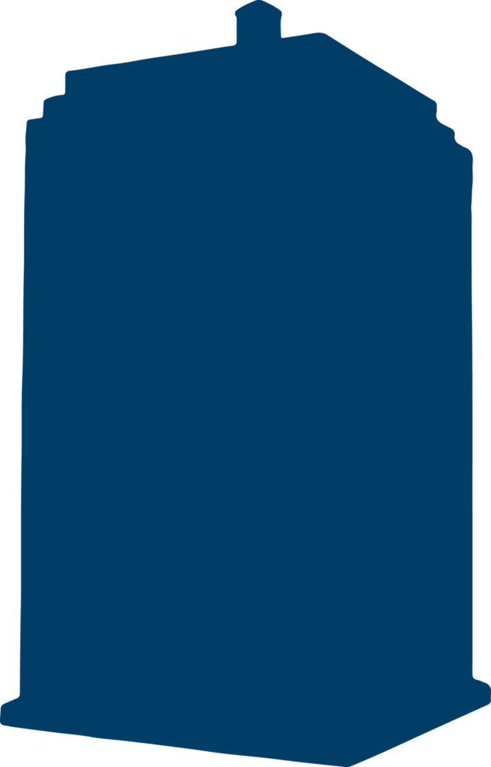 Tardis Silhouette - Doctor Who Tardis Silhouette (715x1116)