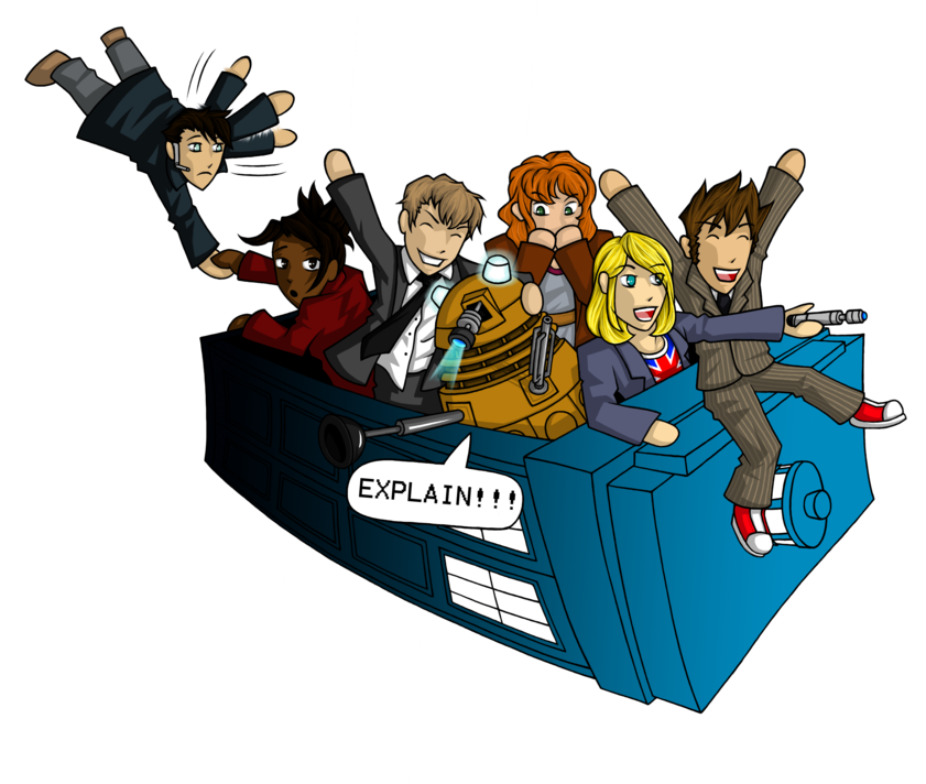 Tardis Adventure Time By Jagarnot - Christmas Doctor Who Fan Art (900x712)