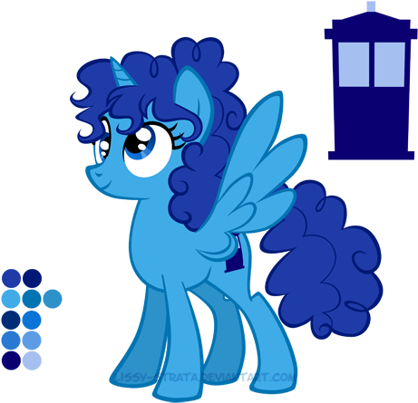 The Tardis By Lissystrata - Mlp Reference Sheet Doctor (504x504)