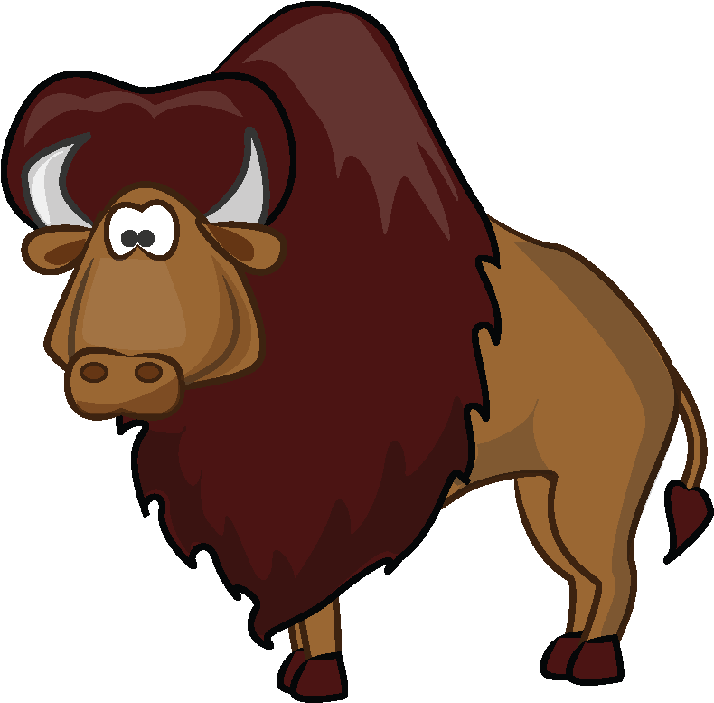 Facilities - Musk Ox Cartoon (850x850)