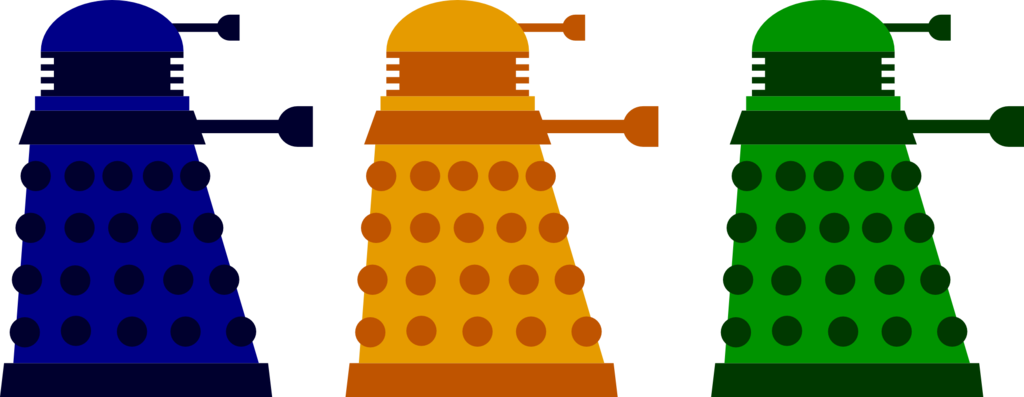 Dalek Parade By S0u1seeker - Dalek Parade By S0u1seeker (1024x397)