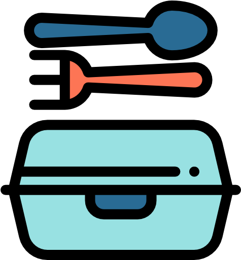 Lunch Box Free Icon - Lunch Box Pictogram (512x512)