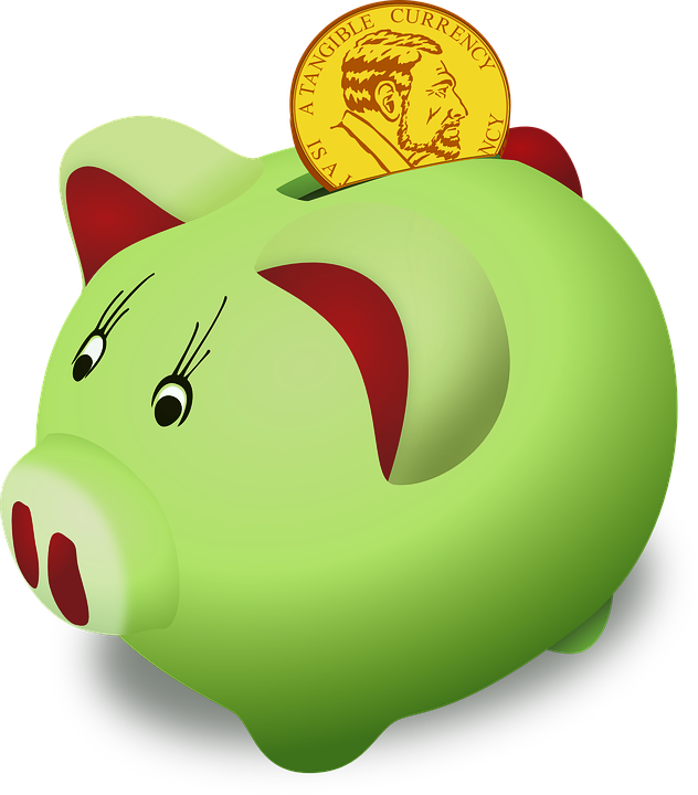 Money Box Bariatric - Piggy Bank Clip Art (632x720)