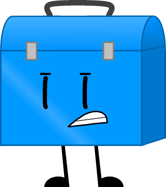 Lunchbox Pose - Bfdi Suitcase (562x634)