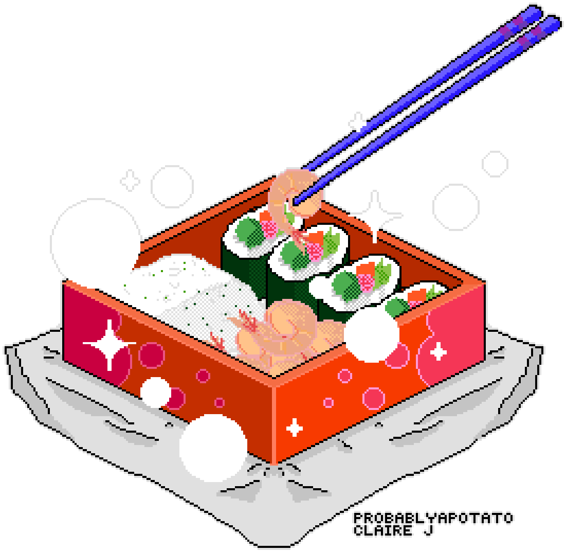 Sushi Box - Portable Network Graphics (1200x1200)