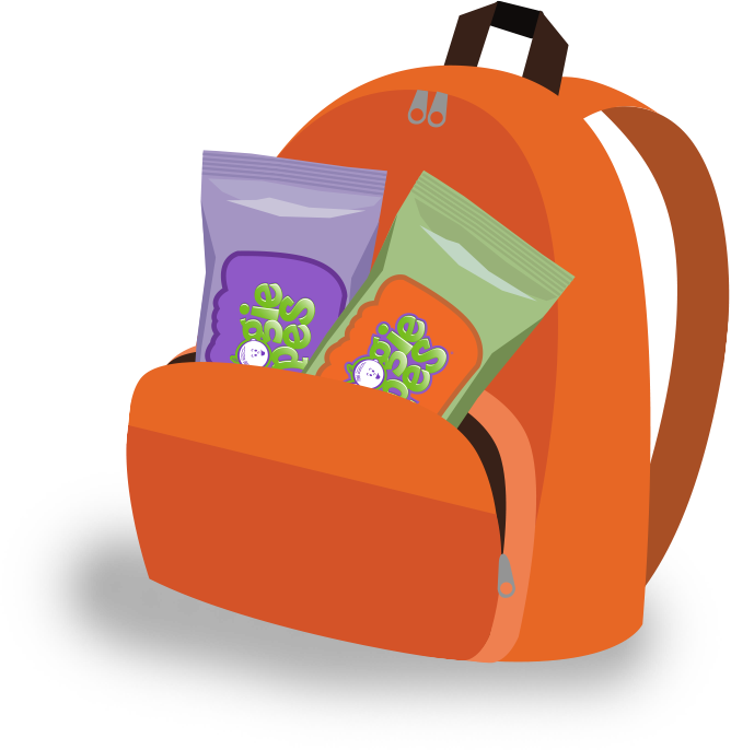 Put Them In Your Pocket, Backpack, And Lunch Box, So - Backpack (668x686)