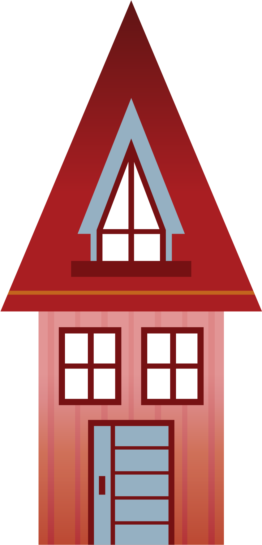 Shop Store Abstract House 999px - Little Farm House 1 25 Magnet Home (1969x1969)