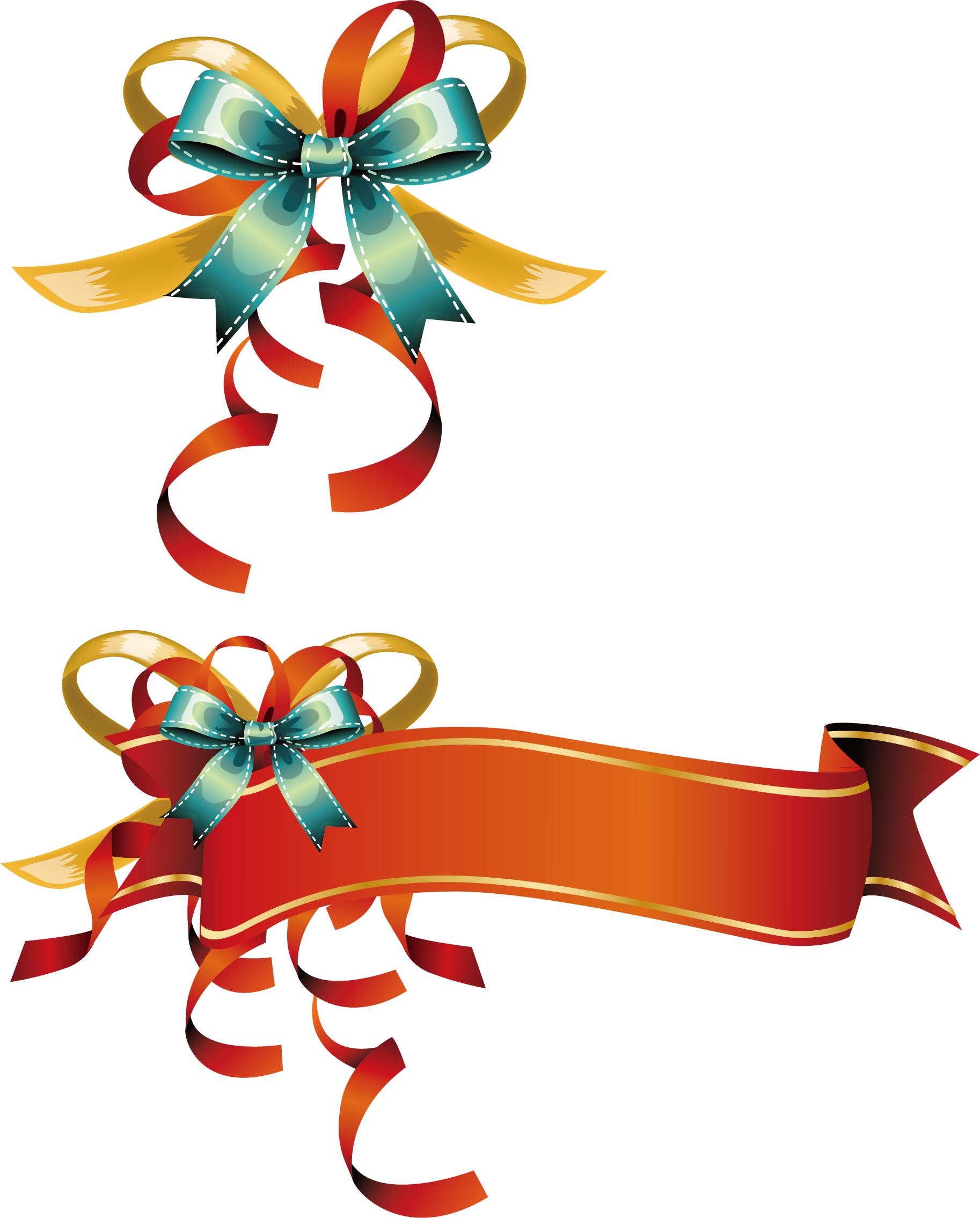 Ribbon Paper Banner Clip Art - Ribbon Paper Banner Clip Art (1826x2269)