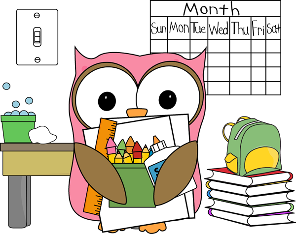 Owl Classroom Job Subsitute Clip Art - Owl Classroom Jobs (600x476)