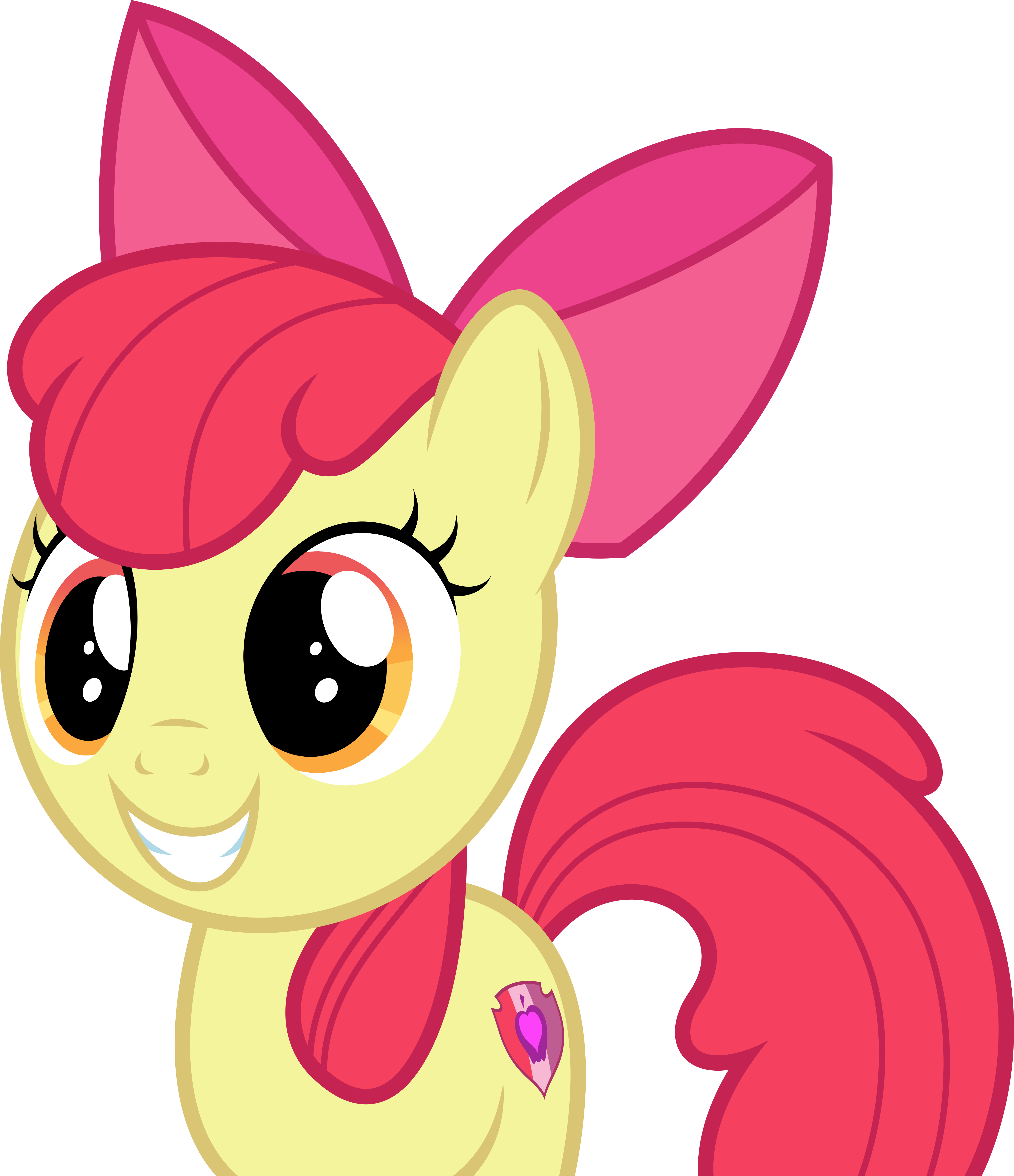 Dashiesparkle Vector - Apple Bloom Fan Art (4308x5000)